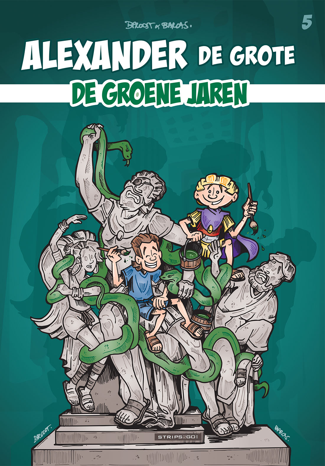000 De Groene Jaren kaft versie 2